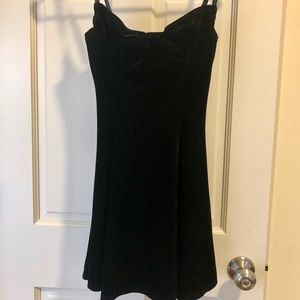 Black velvet American Apparel dress